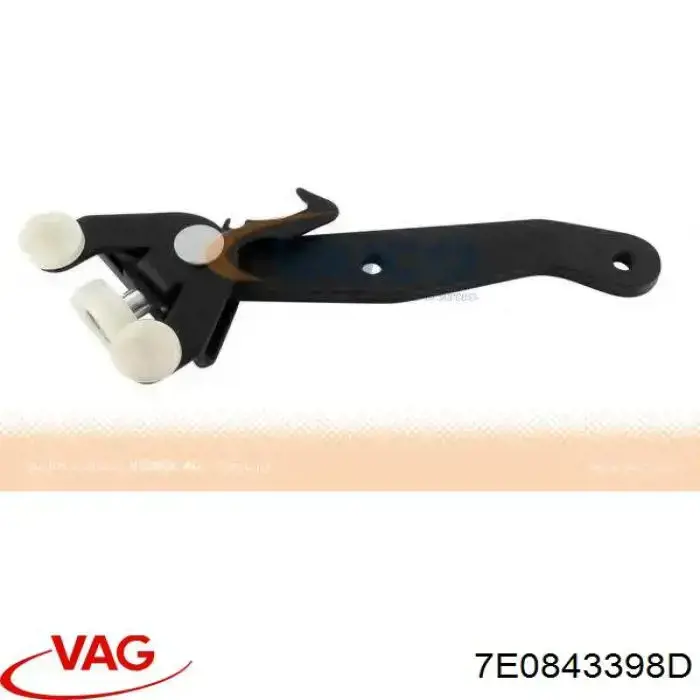 Ролик двери боковой/сдвижной, правый нижний VAG 7E0843398D цена, от 11.64 USD