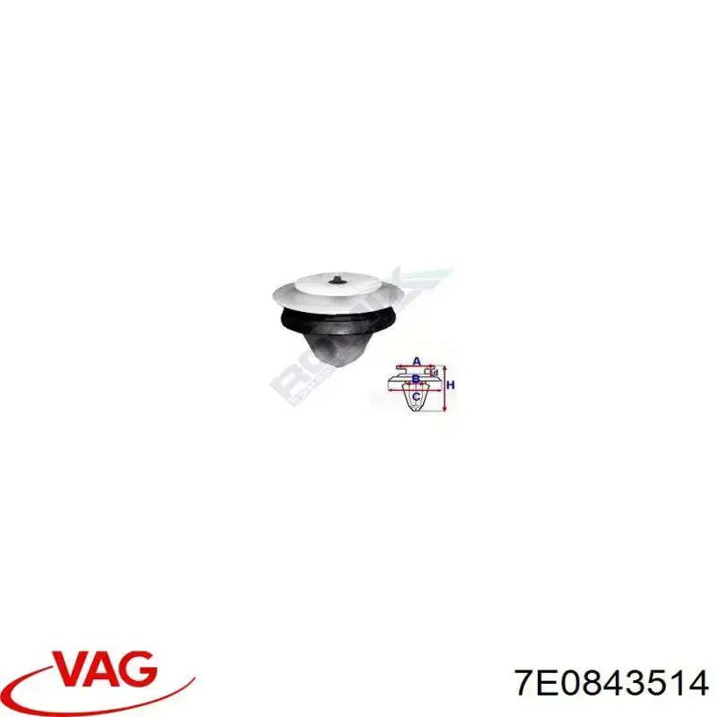 7E0843514 VAG