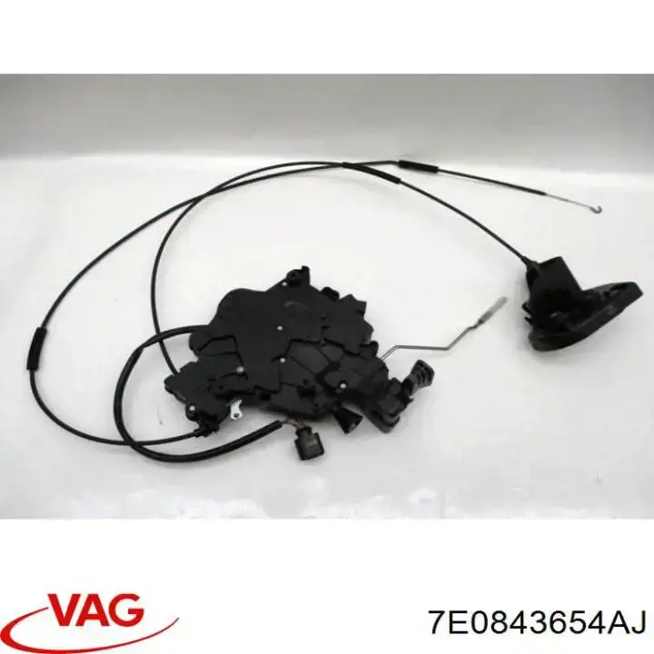 Замок и ручки (передней) двери VAG 7E0843654L цена, от 158.01 USD