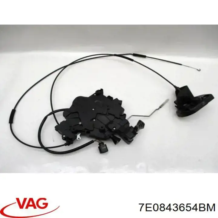 Замок и ручки (передней) двери VAG 7E0843654BM цена, от 8.63 USD