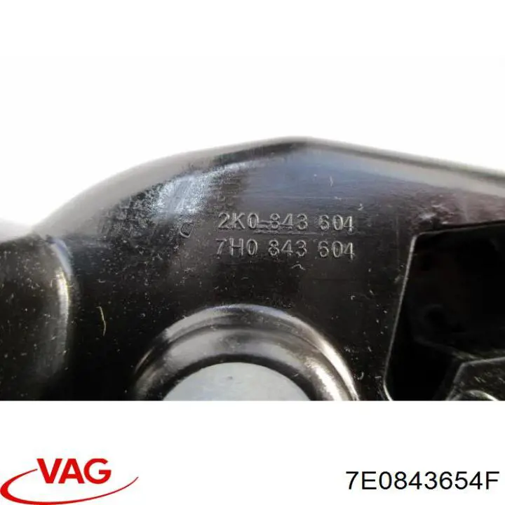 Купить 7E0843654F VAG Замок двери боковой/сдвижной