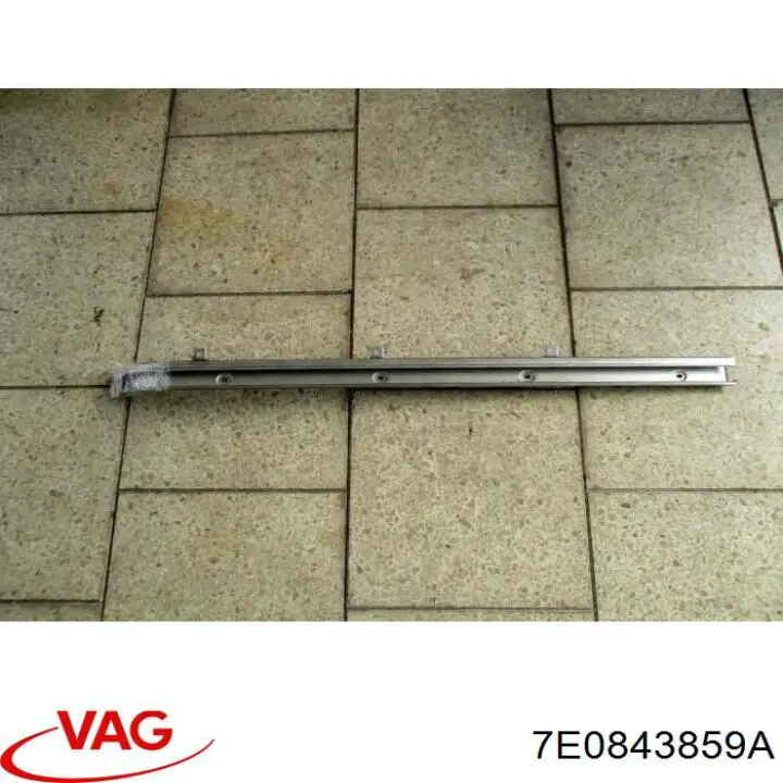 7E0843859A VAG Рельс направляющей сдвижной двери верхний левый