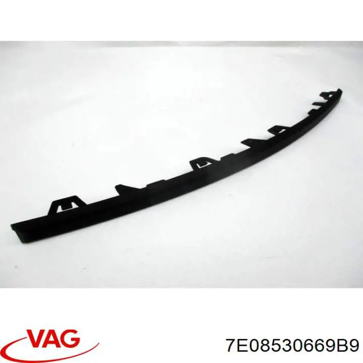 Накладка бампера переднего, правая VAG 7E08530669B9 цена, от 5.98 USD