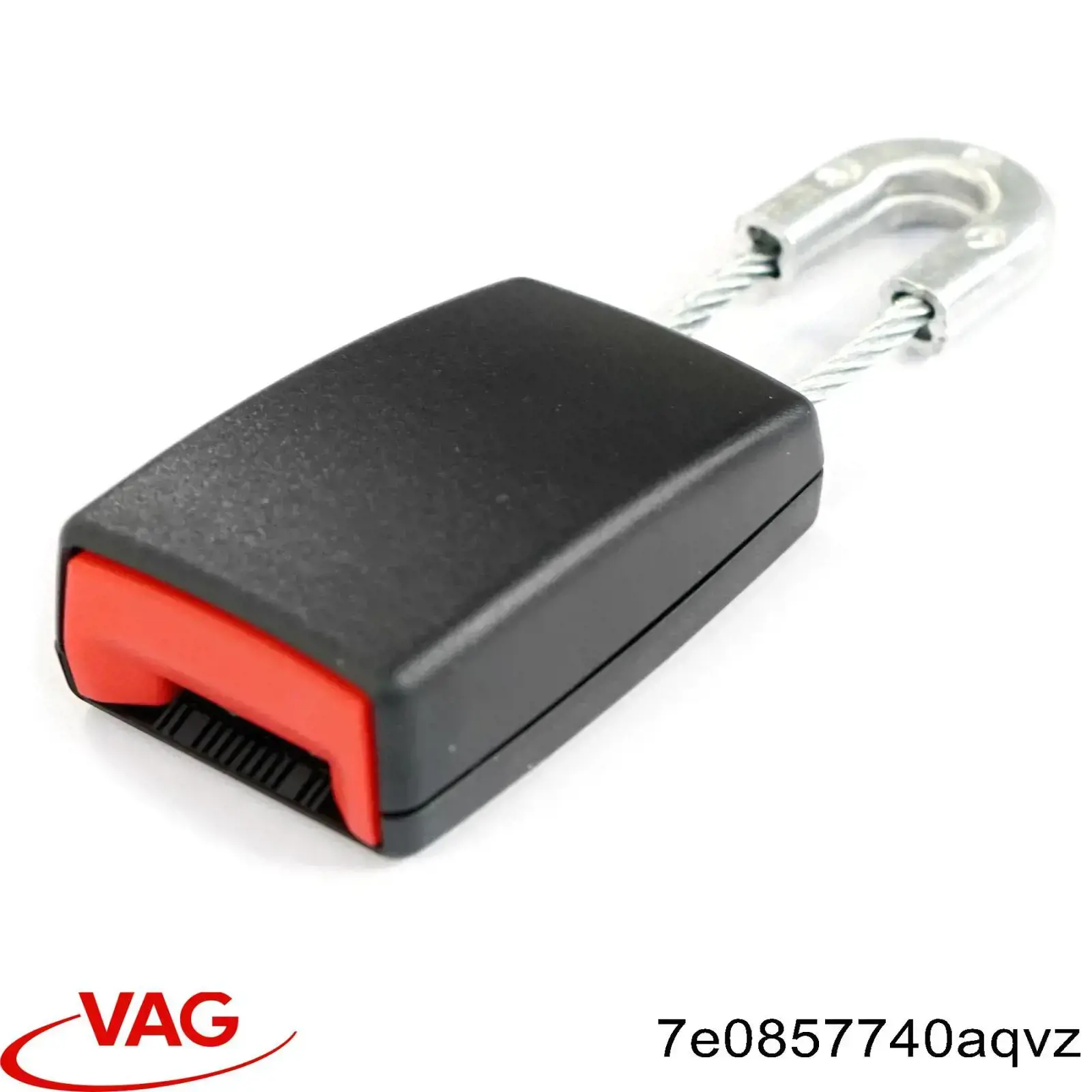 7E0857740AQVZ VAG Рычаг фиксатор ремня безопасности задний левый