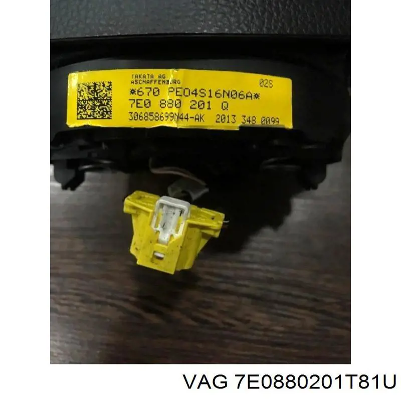 Купить 7E0880201AT81U VAG Подушка AIRBAG водительская