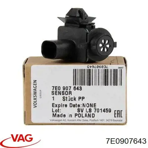 Sensor De Contaminacion De El Aire 7E0907643 VAG