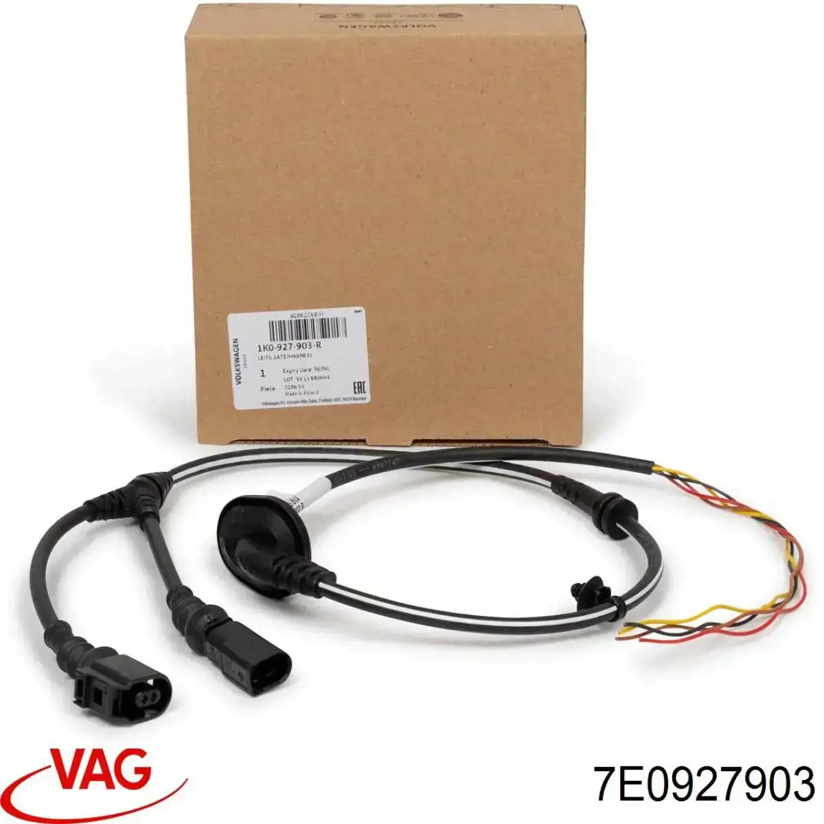 Провод датчика АБС передний левый V10830130 Vemo