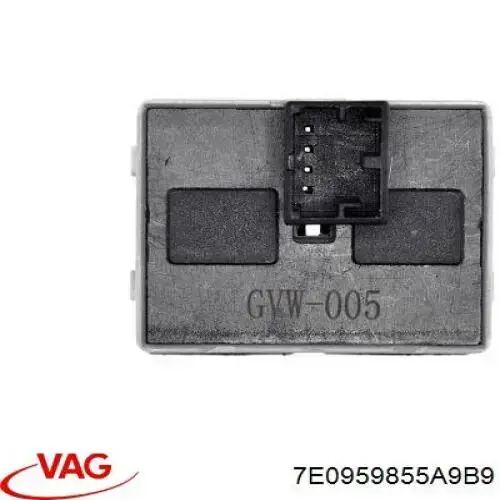 7E0959855A9B9 VAG кнопочный блок управления стеклоподъемником передний левый