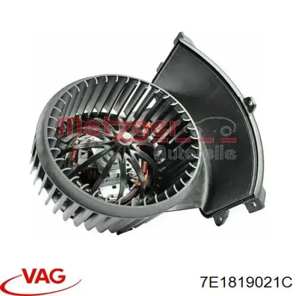 Мотор вентилятора печки (отопителя салона) VAG 7E1819021C цена, от 42.37 USD