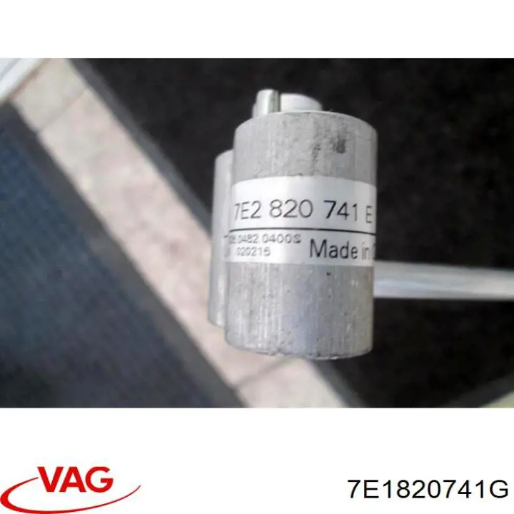 Купить 7E1820741G VAG Шланг кондиционера, от радиатора к испарителю
