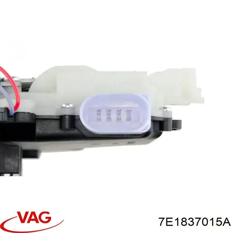 Compre 7E1837015A VAG Fecho da porta dianteira esquerda
