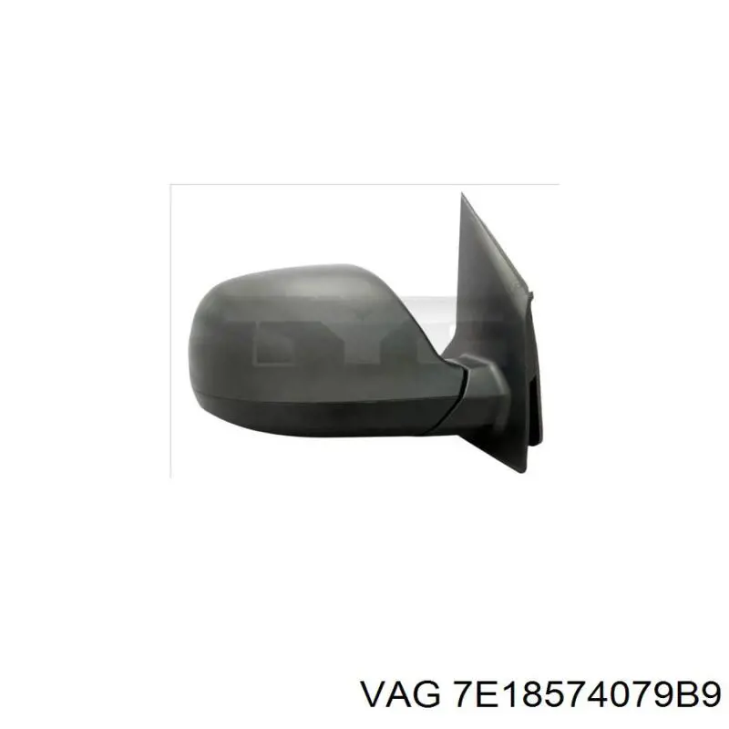 7E18574079B9 VAG Левое боковое зеркало