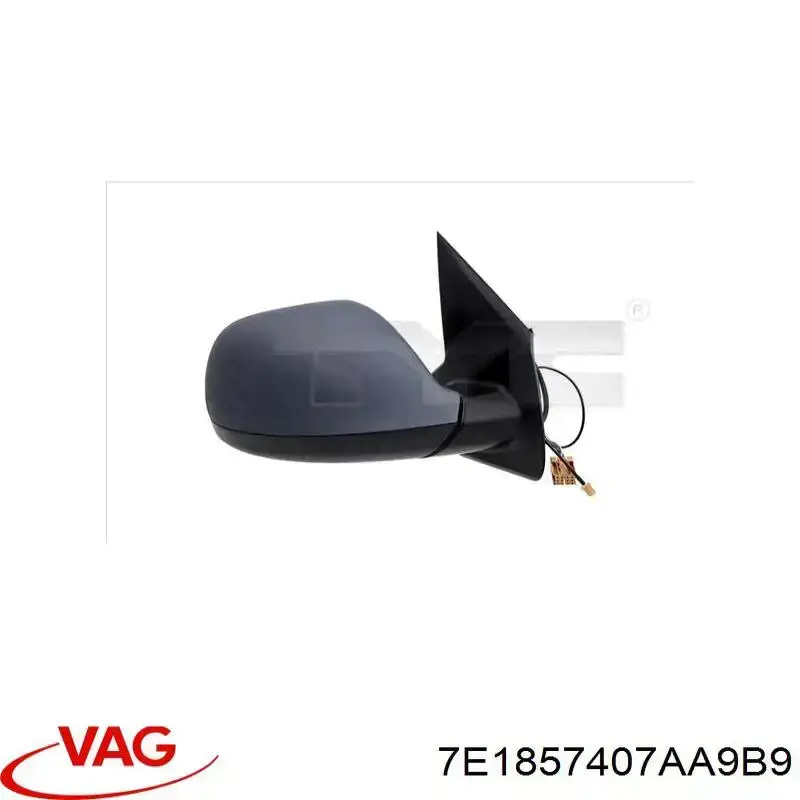 Зеркало заднего вида, левое VAG 7E1857407AA9B9 цена, от 163.22 USD
