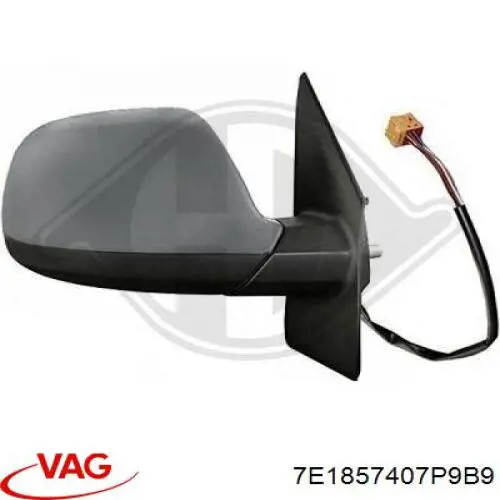 Зеркало заднего вида, левое VAG 7E1857407AE9B9 цена, от 69.53 USD