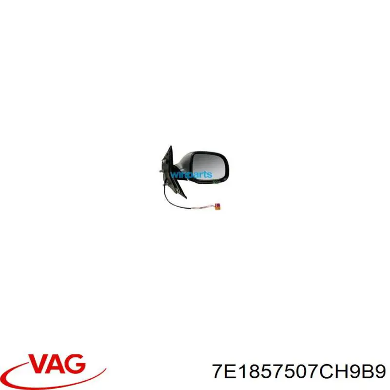 Зеркало заднего вида, левое VAG 7E1857507CH9B9 цена, от 109.51 USD