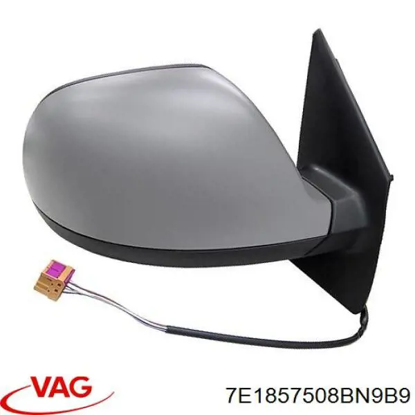 Наружное зеркало правое VAG 7E1857508BN9B9 цена, от 70.44 USD