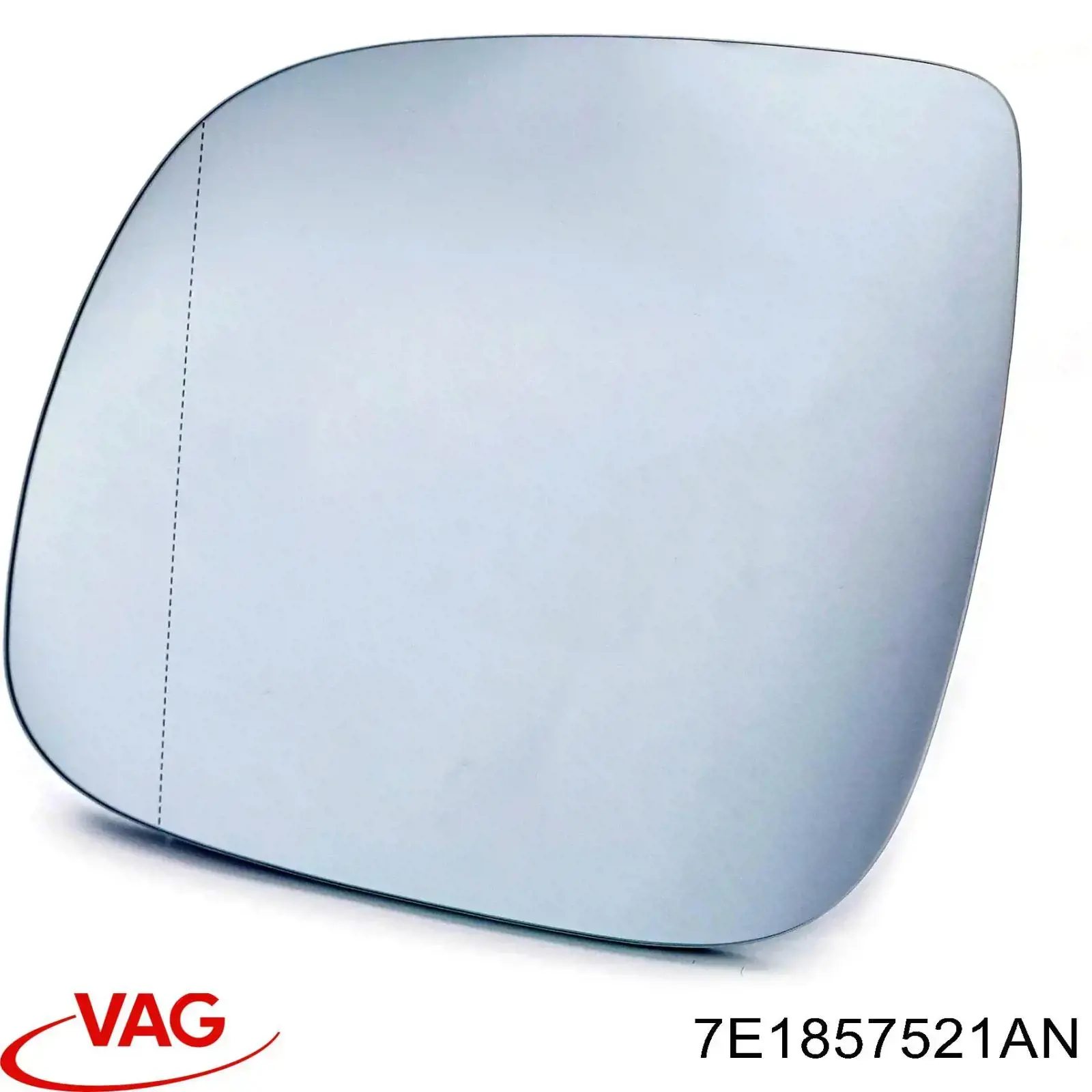 Зеркальный элемент левый VAG 7E1857521AN