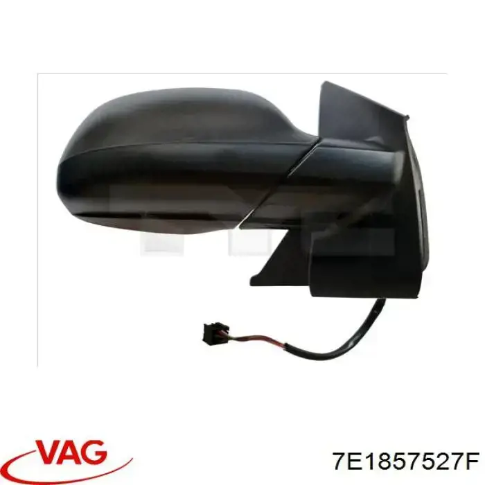 Накладка левого зеркала заднего вида VAG 7E1857527F