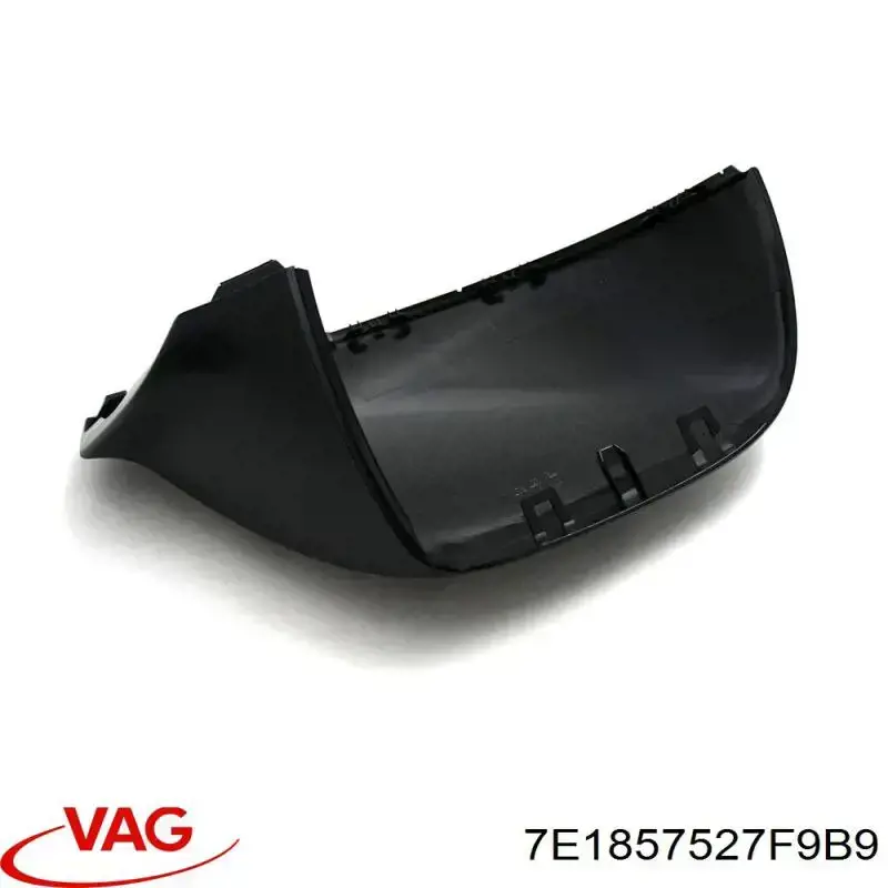Накладка (крышка) зеркала заднего вида левая 7E1857527F9B9 VAG
