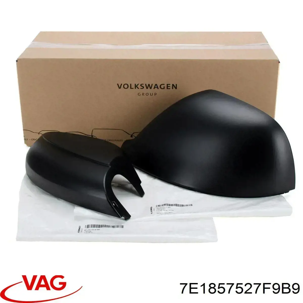 Купить 7E1857527F9B9 VAG Накладка водительского зеркала