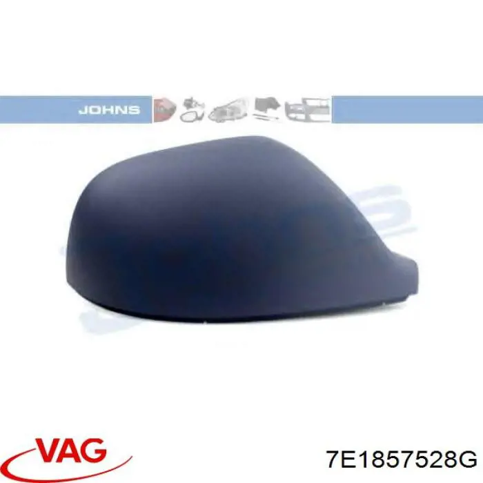 Купить 7E1857528G VAG Накладка/крышка зеркала заднего вида, правая