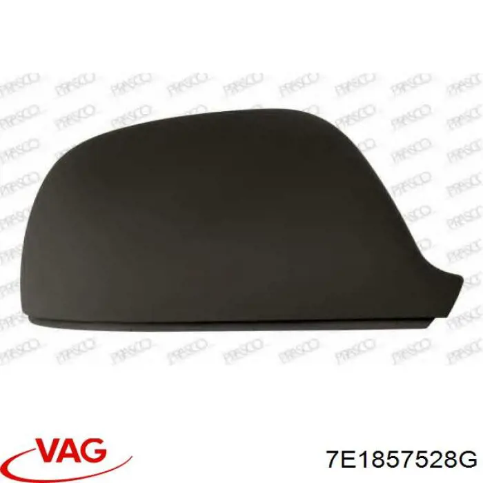 Накладка (крышка) зеркала заднего вида правая 7E1857528G VAG