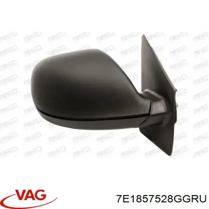 Купить 7E1857528GGRU VAG Накладка/крышка зеркала заднего вида, правая