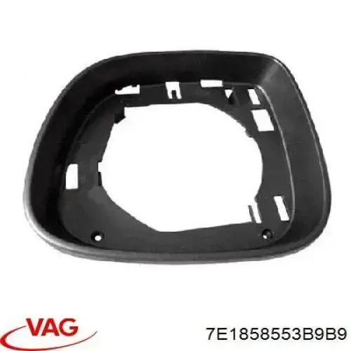 Купить 7E1858553B9B9 VAG Внутренняя накладка крепления зеркала левого