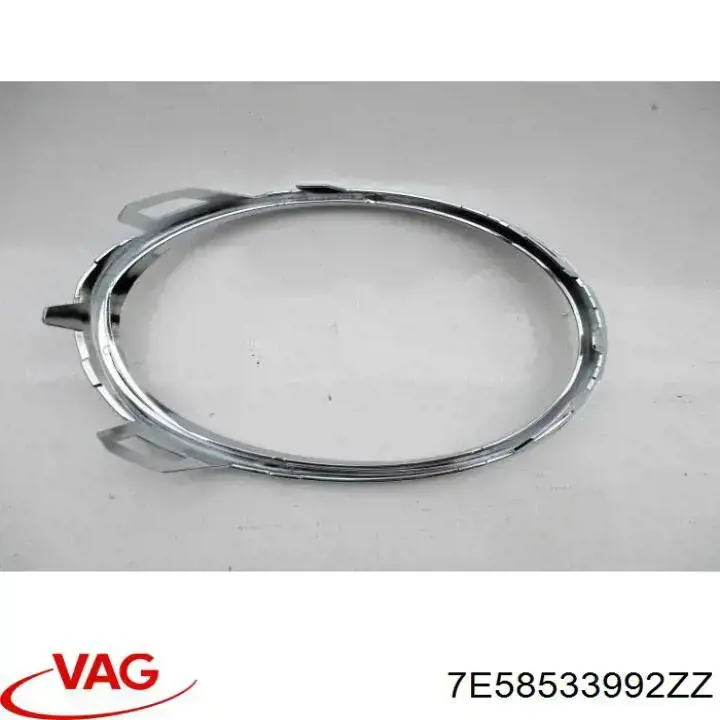 Ободок (окантовка) фары противотуманной левой 3853016 Autotechteile