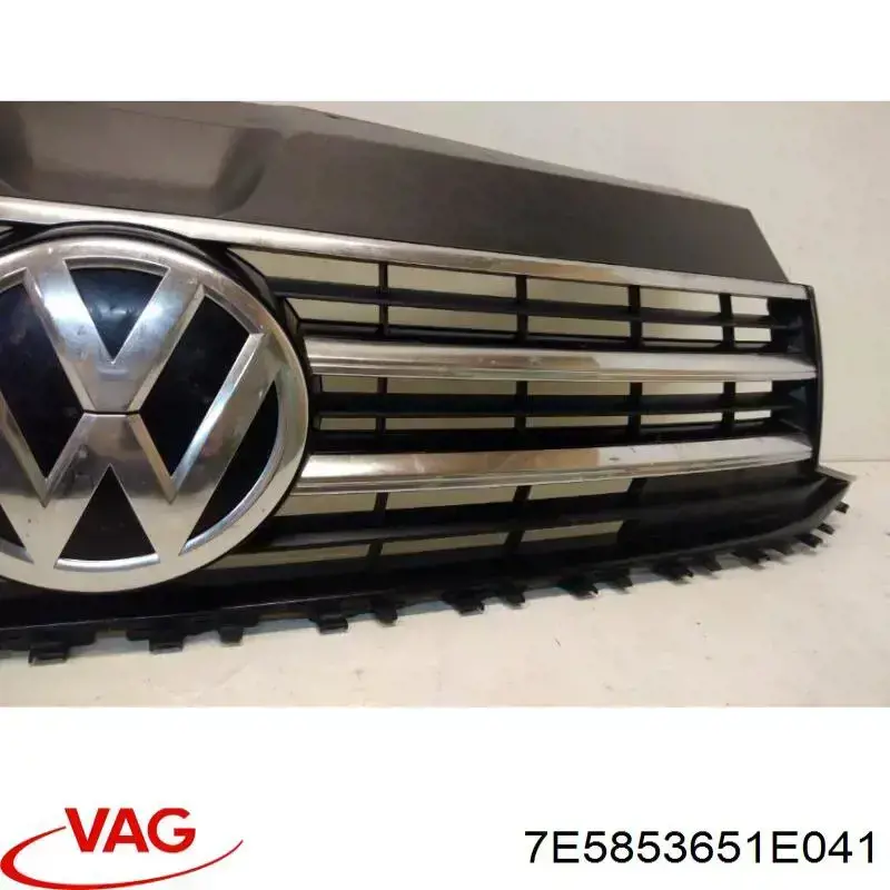 Купить 7E5853651E041 VAG Решетка радиатора