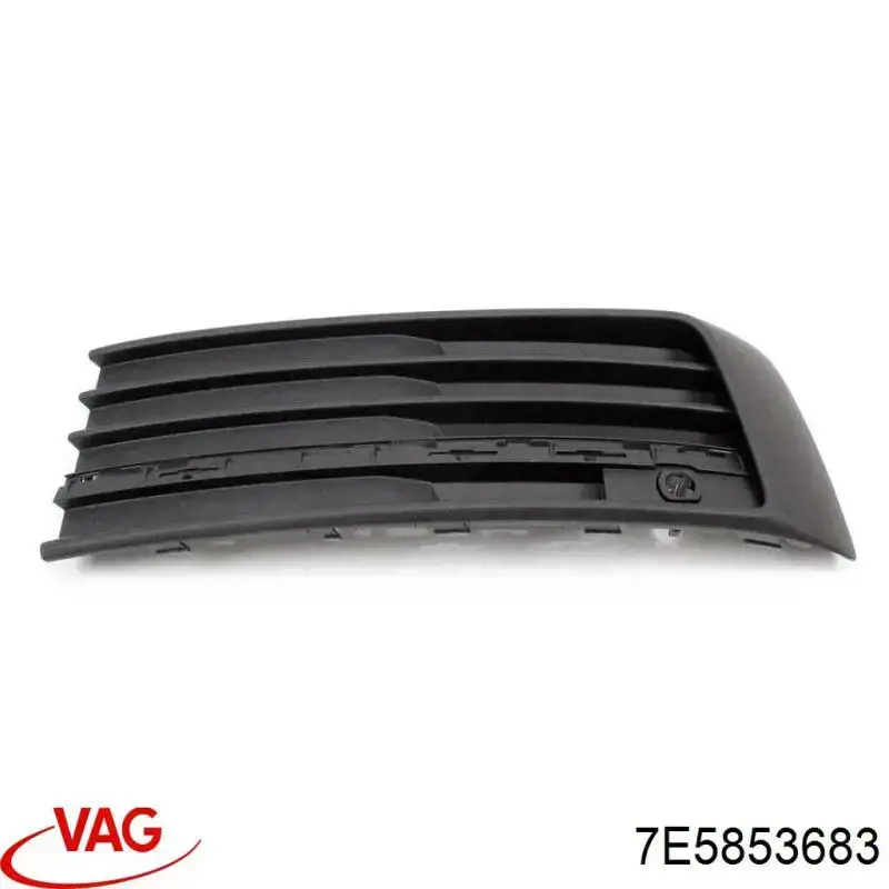 Купить 7E5853683 VAG Решетка бампера переднего левая