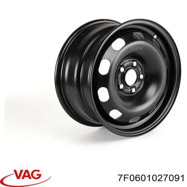 Купить 7LA601027B1OR VAG Диски стальные