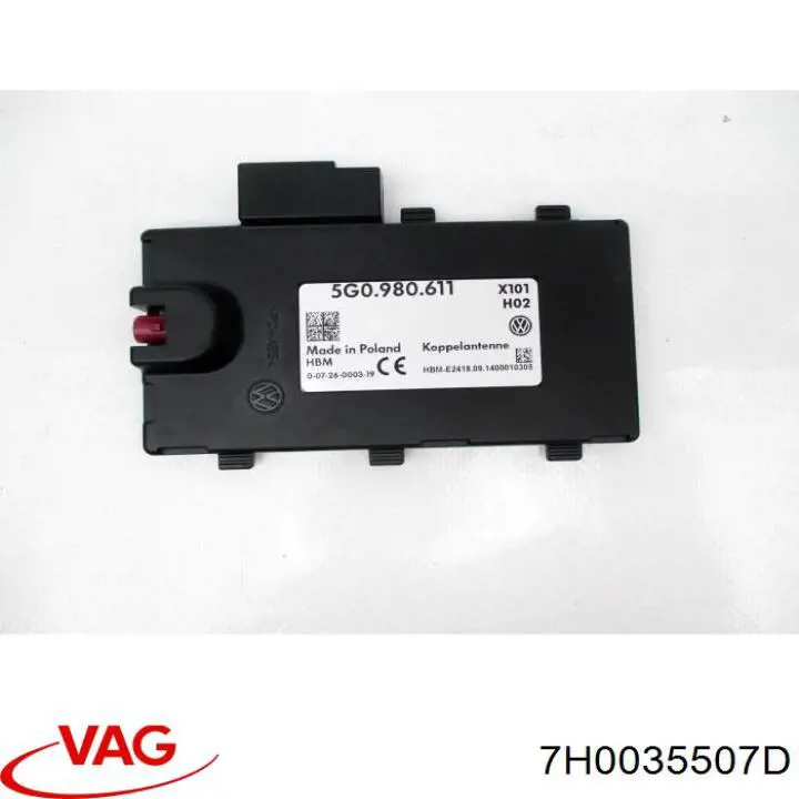 7H0035507D VAG Антенна на крышу