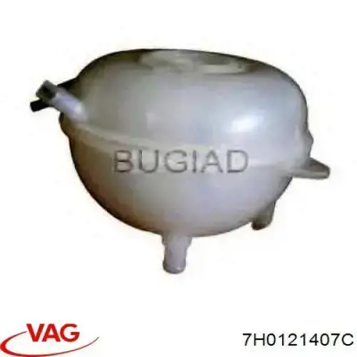 Бачок системы охлаждения двигателя расширительный VAG 7H0121407C цена, от 25.34 USD