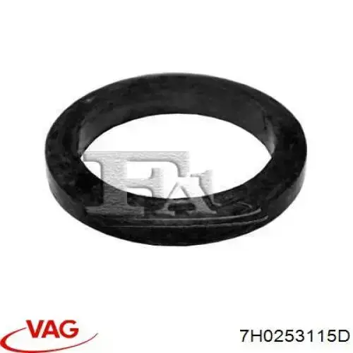 7H0253115D VAG anel de tubo de admissão do silenciador