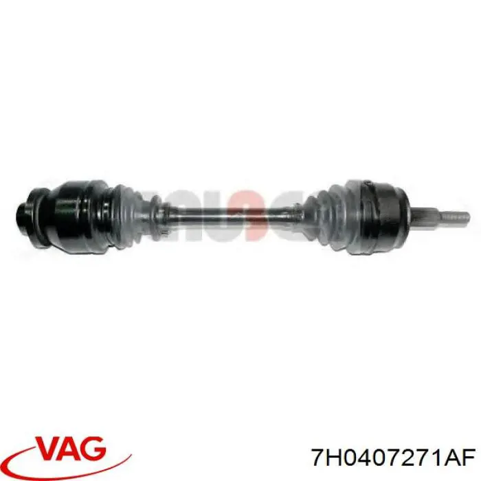 Привод передний левый VAG 7H0407271AF цена, от 76.02 USD