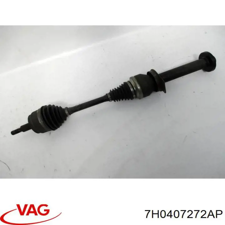 7H0407272BQ VAG Полуось передняя, правая