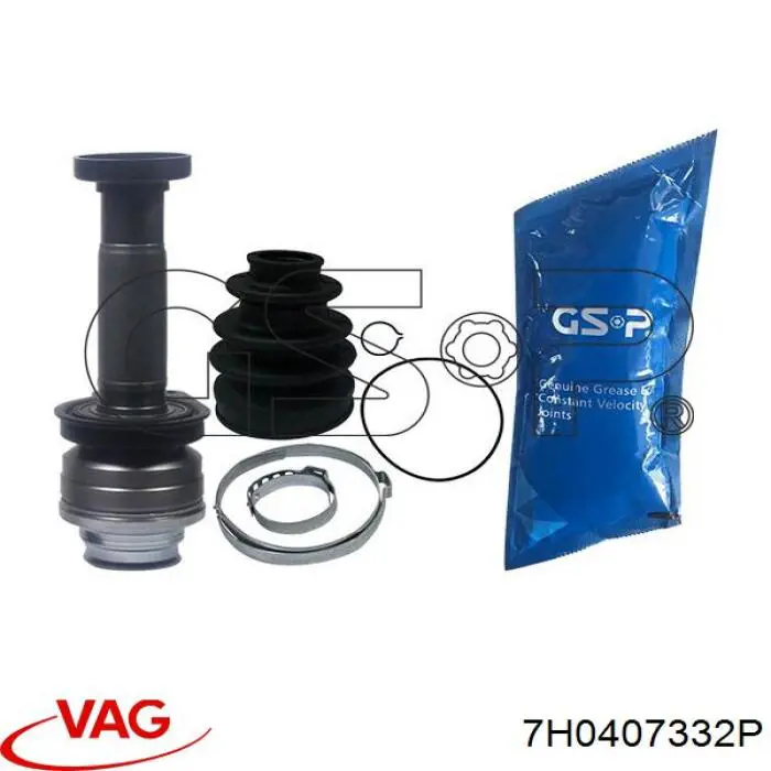 Шарнир привода внутренний VAG 7H0407332P цена, от 93.34 USD