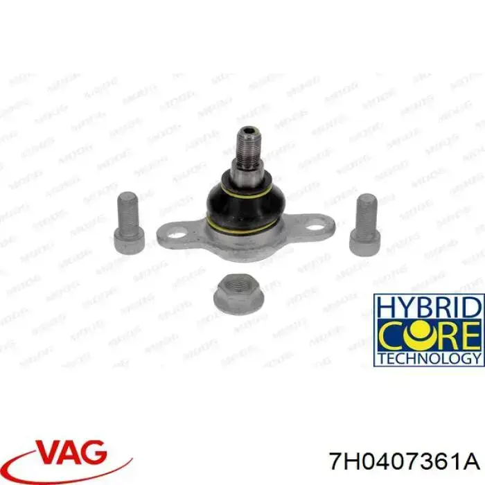 Нижняя шаровая опора 7H0407361A VAG