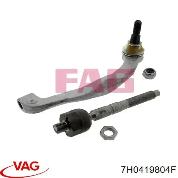 Тяга рулевая в сборе, правая VAG 7H0419804F цена, от 45.53 USD