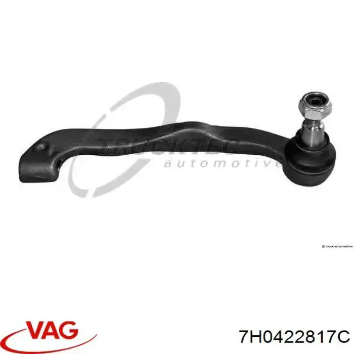 Купить 7H0422817C VAG Наконечник рулевой тяги, внешний