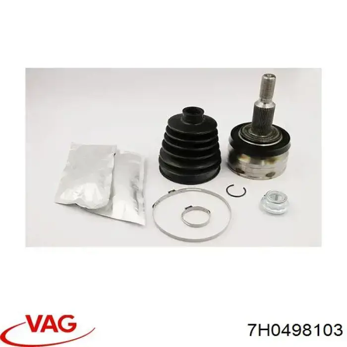 Шрус внутренний левый 7H0498103 VAG