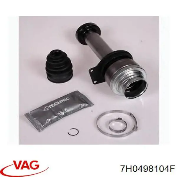 ШРУС внутренний правый 7H0498104F VAG