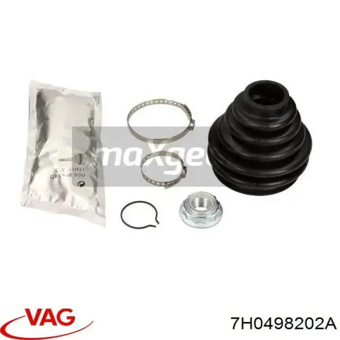 Купить 7H0498202A VAG Пыльник гранаты внутренний, передней полуоси