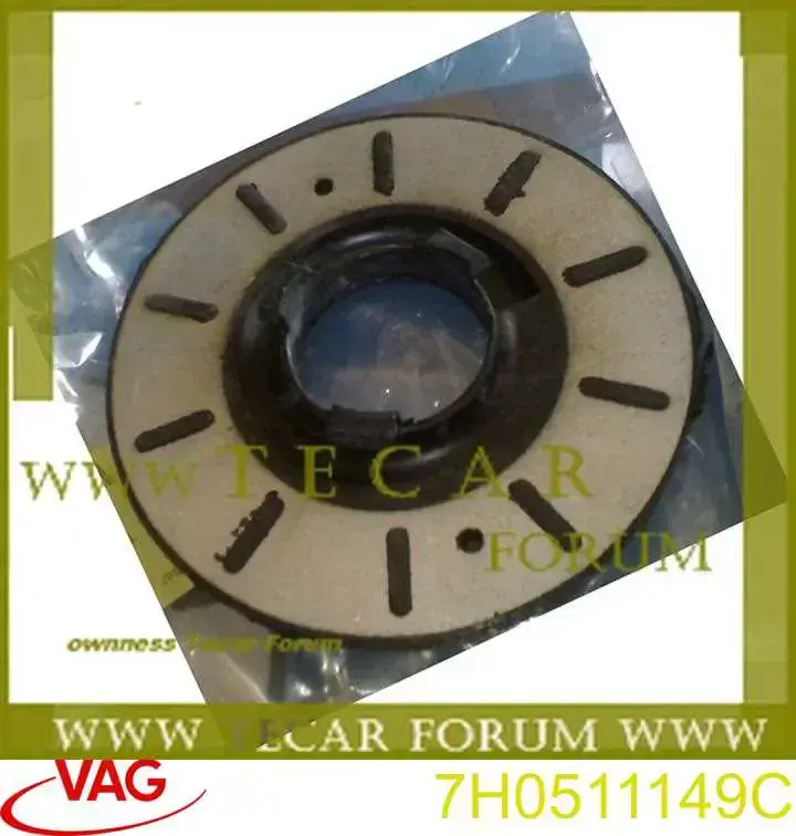 Проставка (резиновое кольцо) пружины задней верхняя VAG 7H0511149C