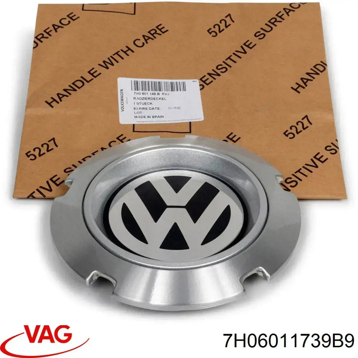 Колпачек колесного болта VAG 7H06011739B9 цена, от 3.60 USD
