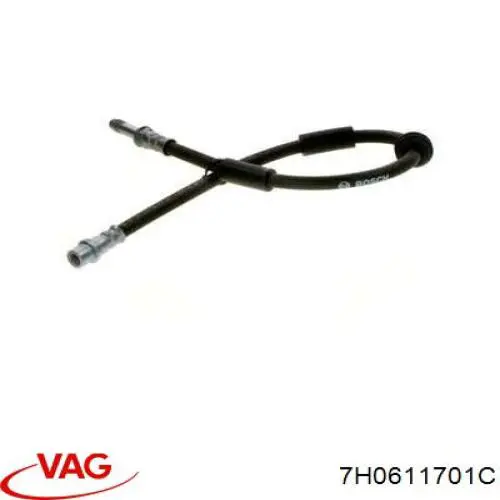 Шланг тормозной передний VAG 7H0611701C цена, от 7.61 USD