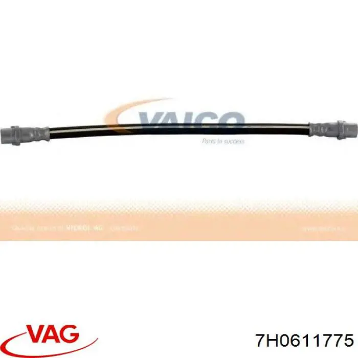 Купить 7H0611775 VAG Задний тормозной шланг