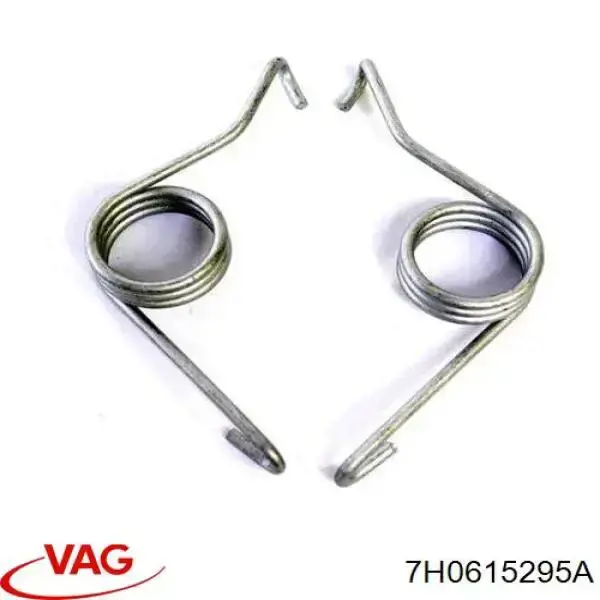 Купить 7M0615295 VAG Пружинная защелка суппорта