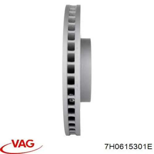 Тормоз дисковый передний VAG 7H0615301E цена, от 62.71 USD